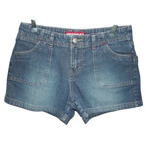 UnionBay Jean Shorts Womens Size 9 blue denim 100% cotton (3.5" inseam)